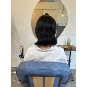 ▲ 量もすける縮毛矯正で朝ラク髪へ導くカット術▲