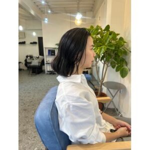 ▲ 量もすける縮毛矯正で朝ラク髪へ導くカット術▲